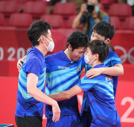 关于英国乒乓球队绝地反击奥地利乒乓球队，水谷隼统治全场的信息