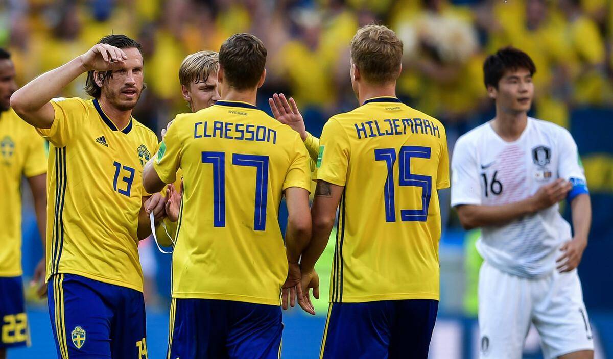 瑞典国家队在比赛中大获全胜 瑞典国家队在比赛中大获全胜