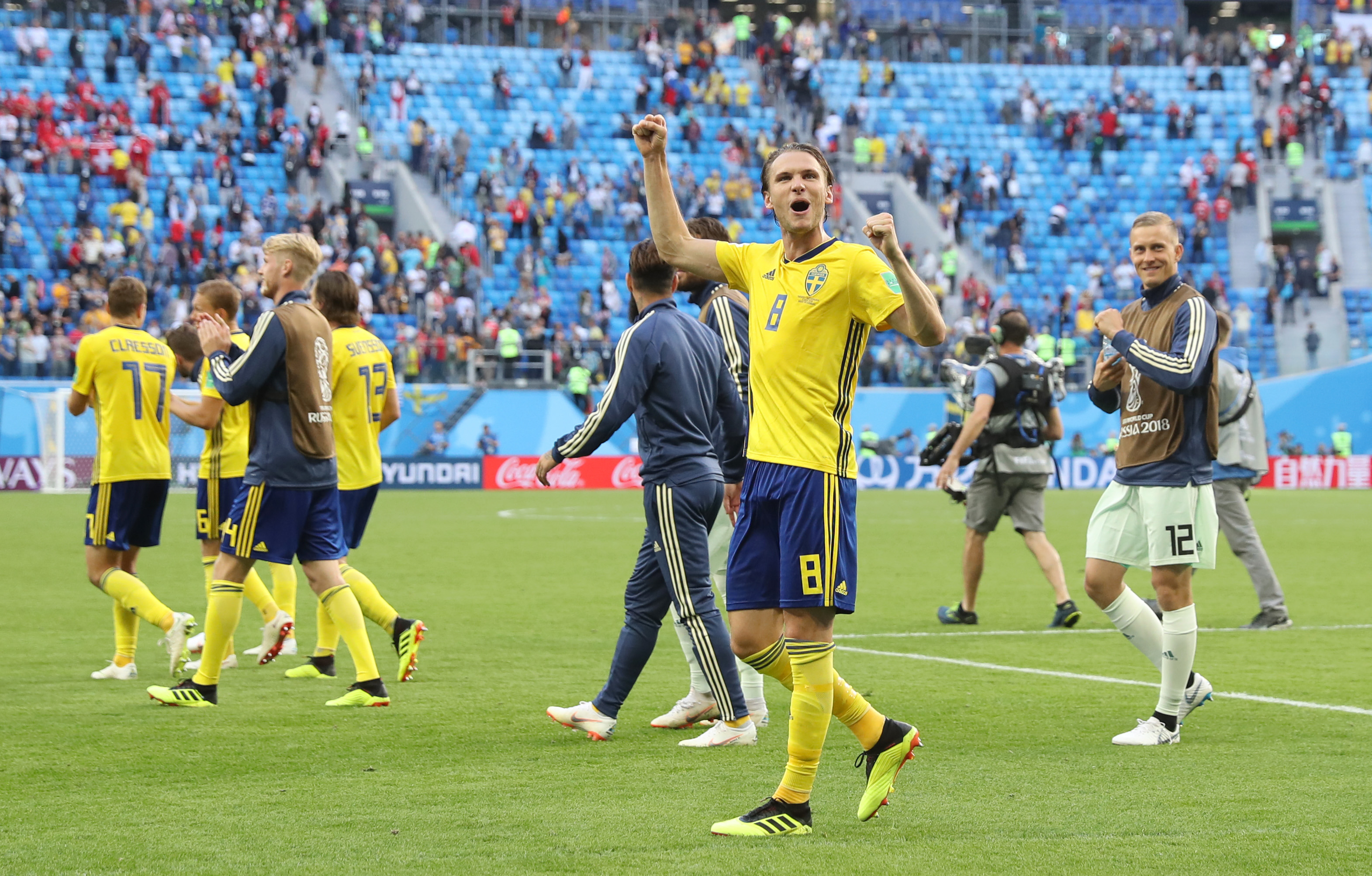 瑞典队顺利晋级,取得了重要胜利 瑞典队顺利晋级,取得了重要胜利