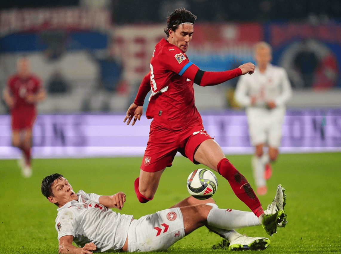 塞尔维亚队未能晋级欧国联半决赛