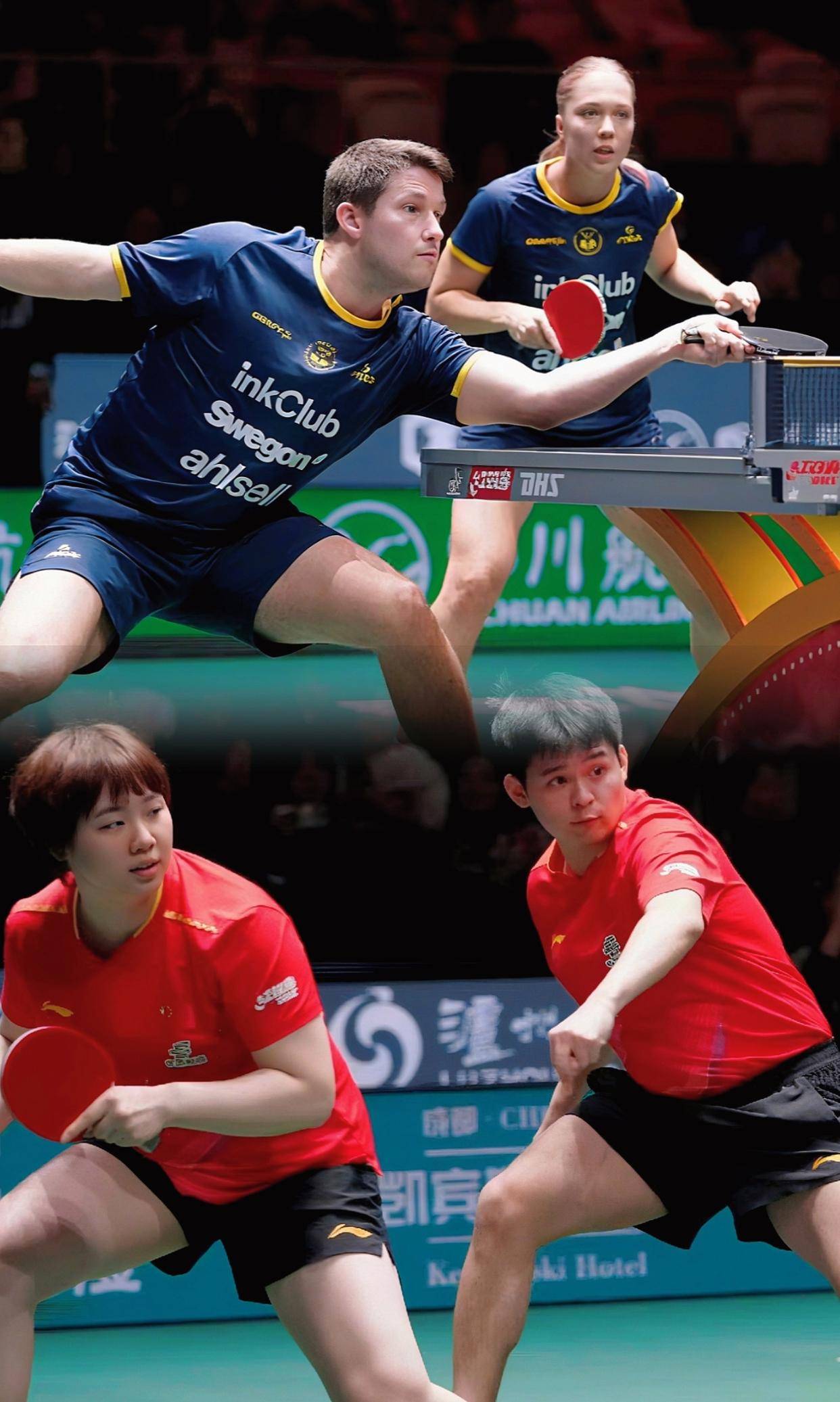 瑞典乒乓球队险胜日本乒乓球队，水谷隼统治全场的简单介绍